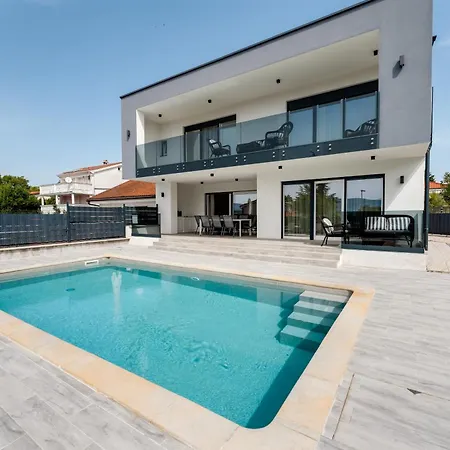 Beautiful New With A Pool Near - By Traveler Tourist Agency Krk Id 2410 Vila Pinezići
