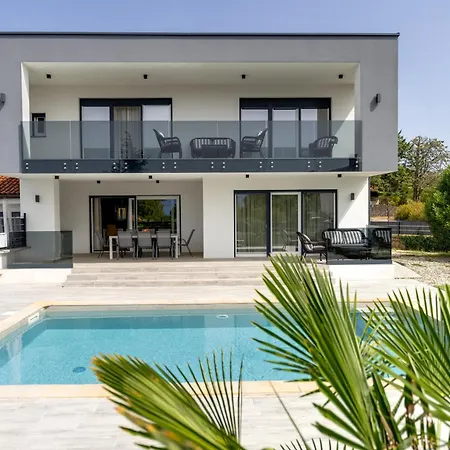 Vila Beautiful New With A Pool Near - By Traveler Tourist Agency Krk Id 2410